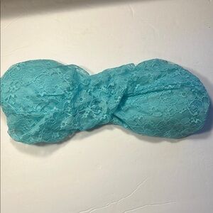 Joyce Leslie NWT  Turquoise Lace Bandeau Top Size Large Women’s